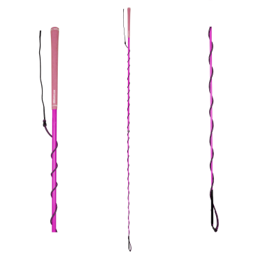 Chicote telescópico Waldhausen com cabo de golfe Neon rosa Chicote telescópico Waldhausen com cabo de golfe Neon rosa