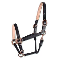 Cabeçada de couro Rosé Waldhausen X-Line