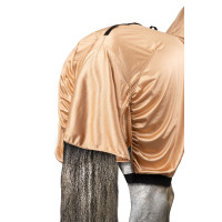 Capa anti-UV e anti-eczema com aba ventral e pescoço Horze Castanho claro Capa anti-UV e anti-eczema com aba ventral e pescoço Horze Castanho claro