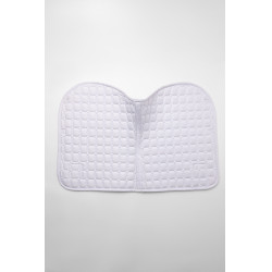 Almofada de sela mista de competição Horze Malmo Branco Almofada de sela mista de competição Horze Malmo Branco