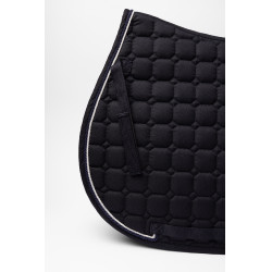 Almofada de sela mista de competição Horze Malmo Marinho escuro Azul Almofada de sela mista de competição Horze Malmo Marinho escuro Azul