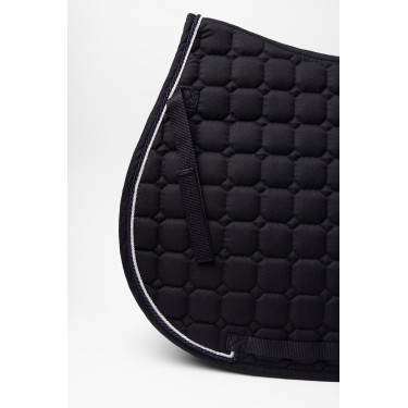 Almofada de sela mista de competição Horze Malmo Marinho escuro Azul Almofada de sela mista de competição Horze Malmo Marinho escuro Azul