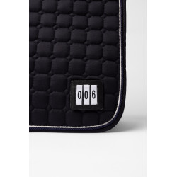 Almofada de sela mista de competição Horze Malmo Marinho escuro Azul Almofada de sela mista de competição Horze Malmo Marinho escuro Azul