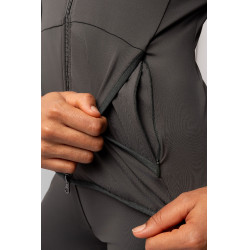 Casaco impermeável funcional B Vertigo Evelina feminino Quimera Cinzento