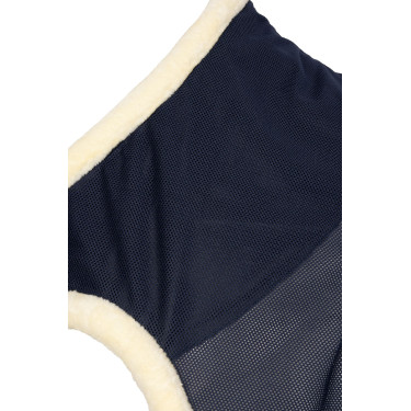 Cobertura de caminhada em malha Horze Abertura Azul-marinho