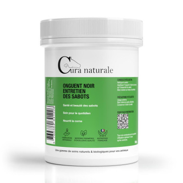 Unguento para manutenção dos cascos Cura Naturale Preto