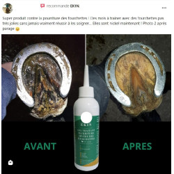 Gel de tratamento para podridão severa dos cascos Ekin Gel de tratamento para podridão severa dos cascos Ekin