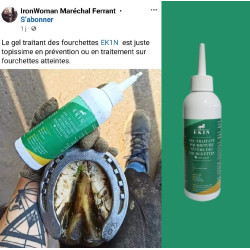 Gel de tratamento para podridão severa dos cascos Ekin Gel de tratamento para podridão severa dos cascos Ekin