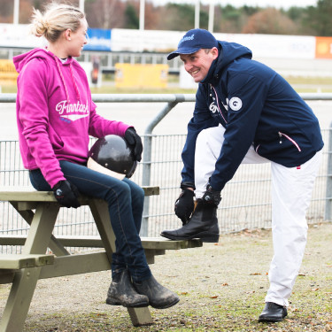 Botinas de condutor para o verão Finn-Tack Elite Preto