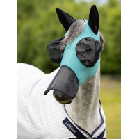 Máscara anti-moscas com nariz LeMieux Bug Relief Full Lagoa Azul Máscara anti-moscas com nariz LeMieux Bug Relief Full Lagoa Azul