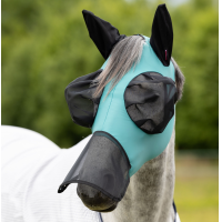 Máscara anti-moscas com nariz LeMieux Bug Relief Full Lagoa Azul