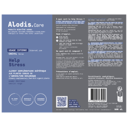 Alimento complementar Alodis Care Help Stress Alimento complementar Alodis Care Help Stress