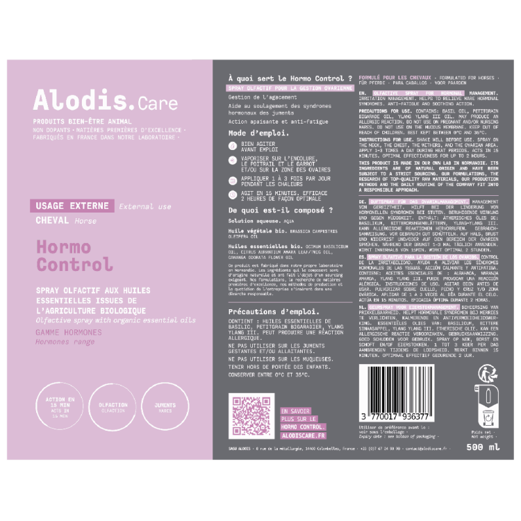 Spray Hormo Control Alodis Care Spray Hormo Control Alodis Care