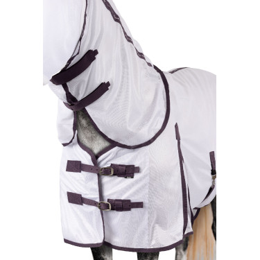 Cobertura, pescoço e máscara anti-moscas Horze La Paz Ameixa preta Violeta