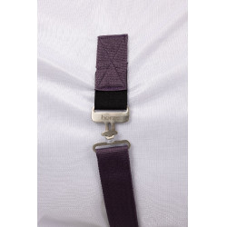 Cobertura, pescoço e máscara anti-moscas Horze La Paz Ameixa preta Violeta