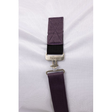 Cobertura, pescoço e máscara anti-moscas Horze La Paz Ameixa preta Violeta