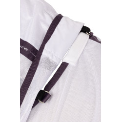 Cobertura, pescoço e máscara anti-moscas Horze La Paz Ameixa preta Violeta