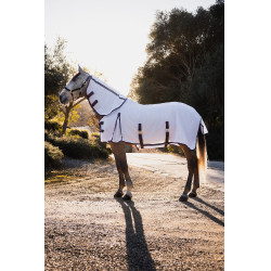 Cobertura, pescoço e máscara anti-moscas Horze La Paz Ameixa preta Violeta