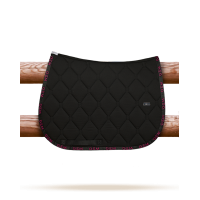 Tapete GEM Love Preto / rosa