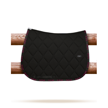 Tapete GEM Love Preto / rosa