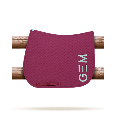 Tapete GEM Ten Framboesa Vermelho