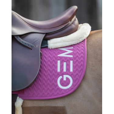 Tapete GEM Ten Framboesa Vermelho