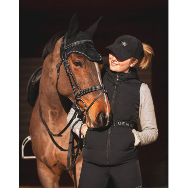 Boné Love GEM court Preto