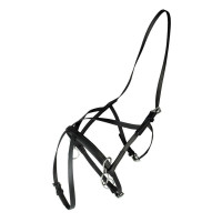 Cabresto pequeno de nylon de corrida Finn-Tack Pro em forma de oito Preto Cabresto pequeno de nylon de corrida Finn-Tack Pro em forma de oito Preto
