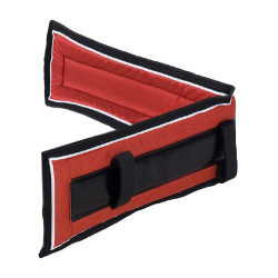 Almofada de sela para pônei Finn-Tack Pro Vermelho / preto / branco