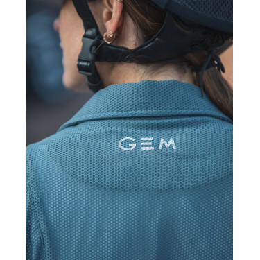 Casaco de competição GEM Mesh Azul tempestade