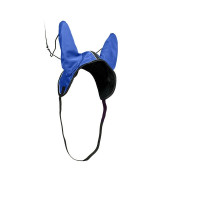 Protetor de ouvidos removível Finn-Tack Pro pônei Azul / azul / branco
