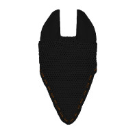 Boné GEM Mesh longo Preto / coral