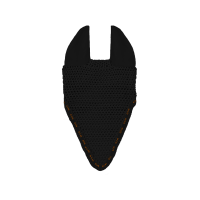 Boné GEM Mesh longo Preto / coral