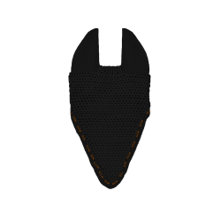 Boné GEM Mesh longo Preto / coral