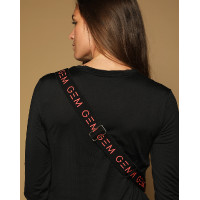 Pochete GEM Luna Preto / prateado Pochete GEM Luna Preto / prateado