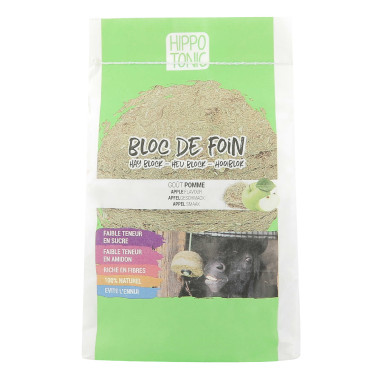 Bloco de feno Hippo-Tonic sabor maçã Bloco de feno Hippo-Tonic sabor maçã