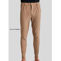 Calça de Montar Gary masculina Latté Castanho