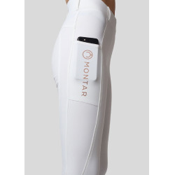 Legging Montar Logo júnior full grip Branco