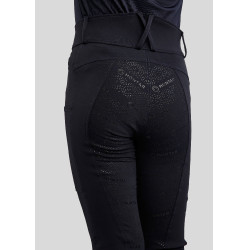 Legging Montar Logo júnior full grip Marinho Azul-marinho Legging Montar Logo júnior full grip Marinho Azul-marinho