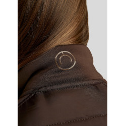 Colete acolchoado sem mangas Montar Emma Junior Castanho Colete acolchoado sem mangas Montar Emma Junior Castanho