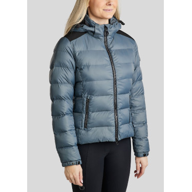 Casaco Montar MoAthena refinado feminino Ardósia escura Cinzento