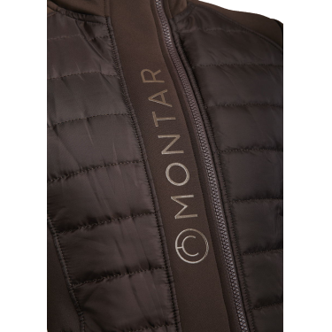 Casaco acolchoado feminino Montar Emma Castanho Casaco acolchoado feminino Montar Emma Castanho