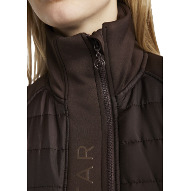 Casaco acolchoado feminino Montar Emma Castanho Casaco acolchoado feminino Montar Emma Castanho