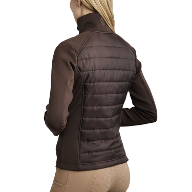 Casaco acolchoado feminino Montar Emma Castanho Casaco acolchoado feminino Montar Emma Castanho