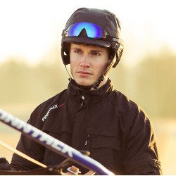 Óculos de corrida Finn-Tack Pro Azul / prata Óculos de corrida Finn-Tack Pro Azul / prata