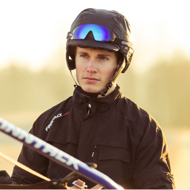 Óculos de corrida Finn-Tack Pro Azul / prata Óculos de corrida Finn-Tack Pro Azul / prata