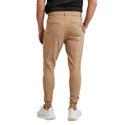 Calça de Montar MoBen com grip nos joelhos para homem Latté Castanho