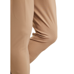 Calça de Montar MoBen com grip nos joelhos para homem Latté Castanho