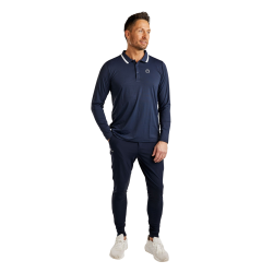 Calça de Montar MoBen com grip nos joelhos para homem Marinho escuro Azul