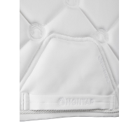 Almofada de sela Montar dressage Flow Logoquilted Branco
